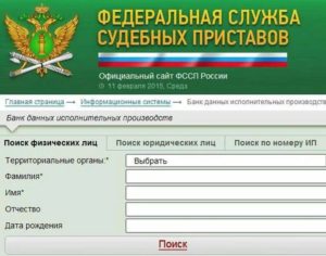 ФССП по Санкт-Петербургу официальный сайт, узнать долги