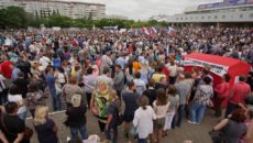 Митинги против повышения пенсионного возраста