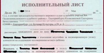Что такое номер исполнительного производства по алиментам образец реквизиты